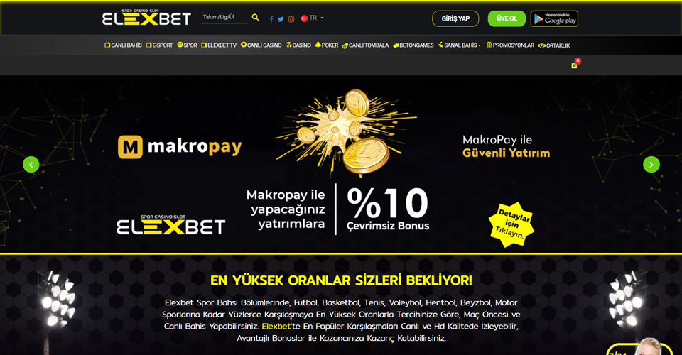 Elexbet giriş adresi